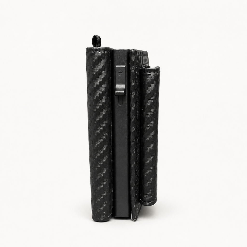 WINSOTY Geldbörse Carbon