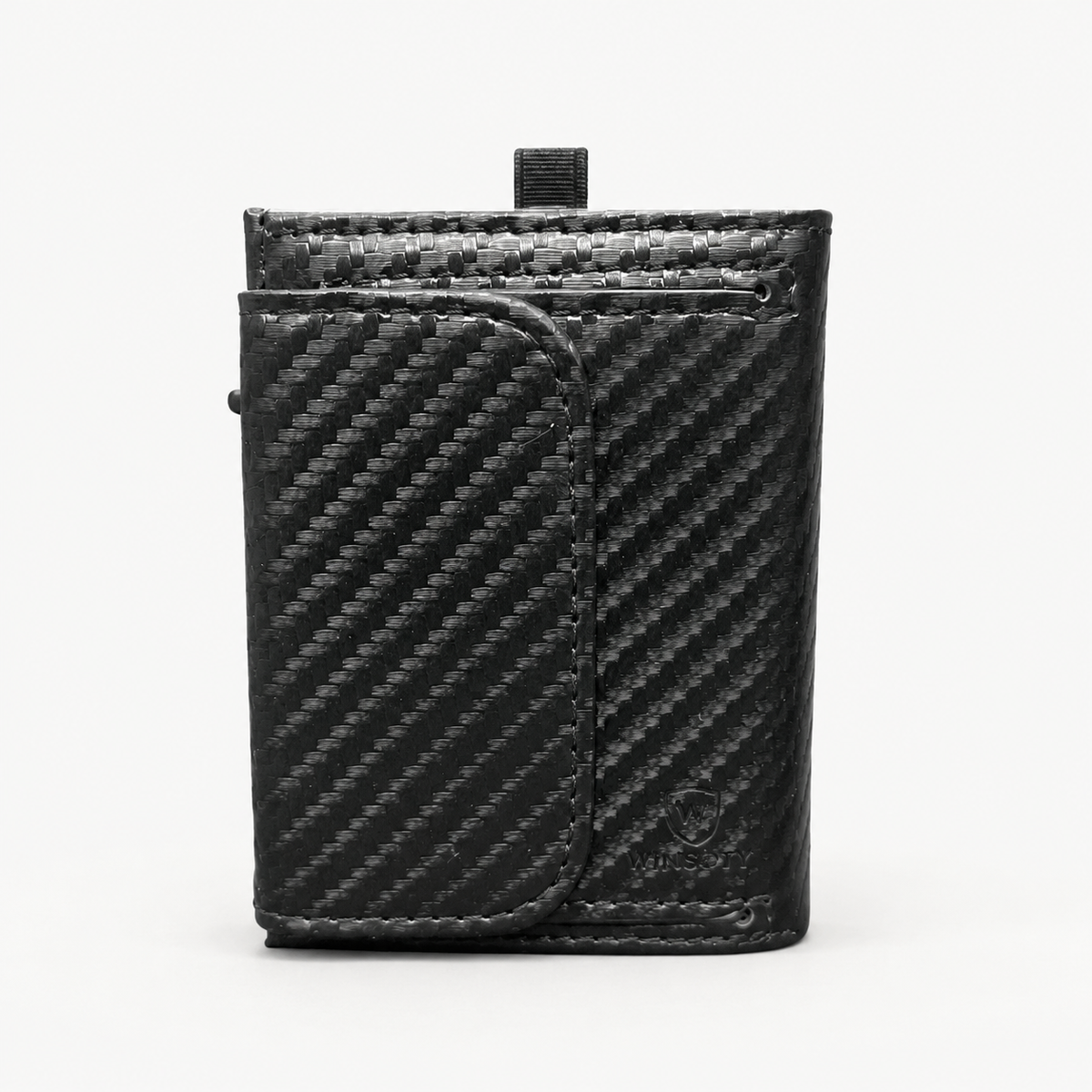 WINSOTY Geldbörse Carbon