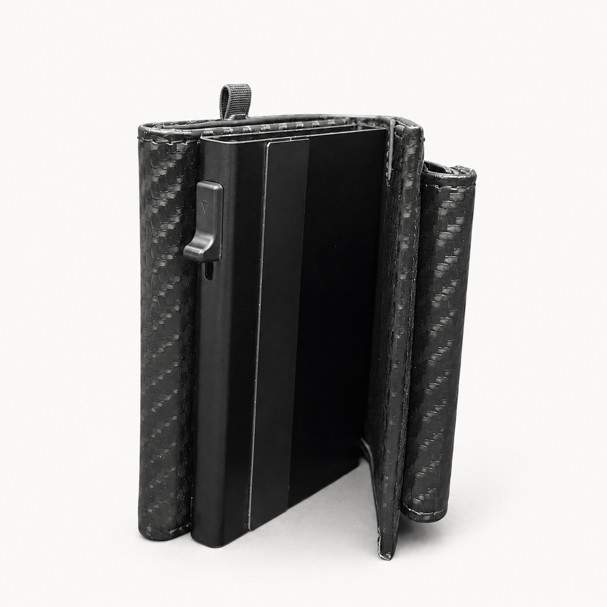 WINSOTY Geldbörse Carbon